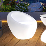 Luminous RGB Plastic Spherical Bar Chair for Indoor/Outdoor Dining and Leisure-for Nightclubs KTVs and Sofas