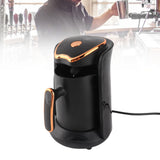 600W Turkish Coffee Maker 4 Cups Anti Overflow Anti Dry Burning Portable Turkish Coffee Machine for Home 220V