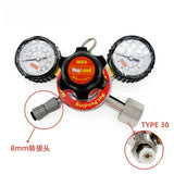 2026 NEW Hot Air Meter Double Gauge Pressure Relief Valve, Beer Machine Pressure Reducing Valve HOT Tool
