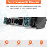 SE07 Sound Bar System Wireless Home Theater System 40W High-Power Bluetooth Speaker Home Theater Remote Control Desktop Speakers