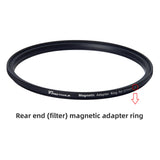 PRO TANLE Magnetic Filter Adapter Ring Kit 67mm 72mm 77mm 82mm Aluminum Alloy Magnet Ring Adapter for Filter and Lens Convert
