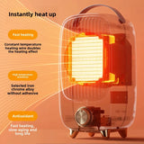 Portable Desktop Heater Home Use Electric Heating Stove PTC Fast Heating Energy Saving Small Solar Heat Fan Chinese Origin