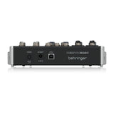 Behringer XENYX 802S Ultra-compact 6 channel mixer with USB audio interface for live performance and prefessional recording