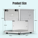 Multifunctional Electric Meat Slicer Automatic Slicer Stainless Shred Slicer Cutter Meat Vegetables Fish Meat Grinder Machine