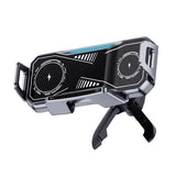 Car Wireless Charger Dual Coil Fold Screen Phone Fast Charging for Samsung Galaxy Z Fold 5 6 Flip 3 4 Air Vent Car Phone Holder