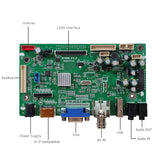 VGA AV USB BNC LCD Controller Board 12.1in G121HAX01 1920x1200 Touch LCD Screen