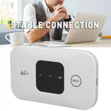 Portable 2100mAh 4G LTE Router SIM Card Slot 150Mbps Pocket Router Wireless Wifi Travel