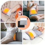 USB Electric Foot Warmer Thermostatic Shoes Winter Feet Heater For Home Bedroom Sleeping Thermal Plush Heating Slippers