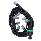 10m / 32.8ft 4/7 Irrigation Hose with 10 Misting Sprayer Nozzles Garden Greenhouse Terrace Watering System