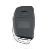 3 Buttons Remote Key Shell Fob Car Remote Flip Key Fob Shell Cover Case Key Fob Control Case for Hyundai New IX35 IX25 IX45