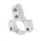 Exclusive 27Mm Aluminum Steering Damper Fork Frame Mounting Clamp Bracket Foot Fixer For Motorcycle Bike Modification Silver