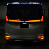 Car Rear Reflector Light Bumper Taillight Fog Light Brake Light For Toyota Noah Voxy 90 Series