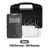 Adjustable TENS Unit Muscle Stimulator Electric EMS Therapy Massager with Lightweight Design And LCD Display for Pain Relief