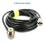 ABWG-Car Radio Antenna Mount Bracket 5M PL259 SO239 Coaxial Feeder Extend Cable SMA Female Male BNC
