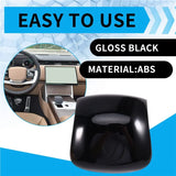 For Land Rover Range Rover 2023+ Antique Jade Gloss Black Gear Shift Lever Knob Cover Head Shift Knob Handle Cover
