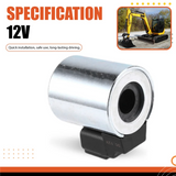Excavator Parts 12V 24V 4304012 Pilot Solenoid Coil For JCB Sany Inner Hole 13Mm Inner Hole 13Mm 12V
