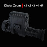 Megaorei M4A 1080P HD Tactical Monocular Telescope Camera AI Zoom Professional Infrared Night Vision Scope for Hunting