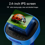 1000X Handheld HD Microscope for Kids 2.4" LCD Rechargeable Mini Pocket Digital Microscopes Portable Edu Gift Children Students