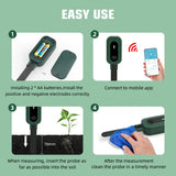Temperature Humidity Sunlight Tester Soli Analyzer Versatile Gardening Tool Tuya Zigbee Wireless Soil Moisture Meter Intelligent