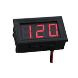 Digital DC Ammeter 0-10A with Fine Adjustment - LED Display Current Meter with Protective Housing for Precise Measurement