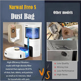 Trash Bag Replacement Parts Dust Bag For Narwal Freo S Robot Vacuum Cleaner Parts