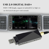 Digital Broadcast Radio USB Dongle Receiver 170-240Mhz Car Audio Adapter FM Transmitter Box For Android 5.1 Above Car
