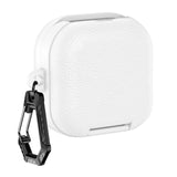 PU Leather Protective Case Cover Fits for Samsung Galaxy Buds4/4Pro Earbuds Sleeve Case Shockproof Anti‑Drop Scratch-Resistant