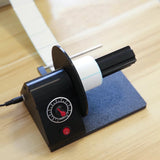 Electric Label Rewinder Automatic Rewinder Paper Rolling Machine Washing Label Paper Strip Code Rewinder Label Rolling Machine