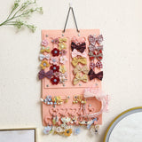 Storage Hanger Bows And Headbands Holder For Baby Hair Accessories Hair Bows Holder For Baby Girls Hair Clips