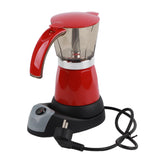 300ml/6 Cups 480W Electric Moka Pot Detachable Kitchen Stovetop Coffee Maker