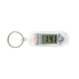 Digital Wall Watch Keychain Clock Transparent Mini Electronic Watch Clock Dedicated Silent Convenient Schedule For Study Exams