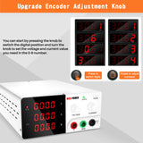 NICE POWER for 100V 10A 1KW Bench DC Regulated Power Supply with Dual Output Ports ON OFF Switch High Precision Industrial