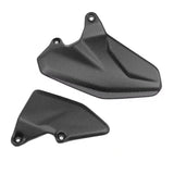 Carbon Fiber Motorcycle Fairing Heel Guards Foot Plates Protector For DUCATI Multistrada V4 V4S Pikes Peak 2021-2024