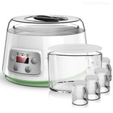 Electric Yogurt Maker Automatic Fermenter Yoghurt Glass Container Cups Natto Rice Wine Ferment Machine Yogurt Machine 220V