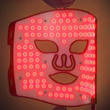 Skin Tightening LED Face Mask Powerful Home Use Beauty Device Physiotherapy LED Facial Light Therapy Red Light Facials Equipment