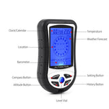 8-in-1 Multifunctional Electronic Altimeter Barometer LCD Digital Compass Thermometer Height Gauge Weather Forecast Barometric