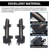 Exclusive Side Mirror Light For Honda Civic 11Th 2021-2023 LED Sequential Dynamic Indicator Smoked Black 2PCS