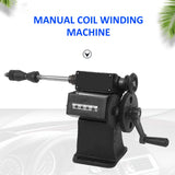 Iron Material Manual Coil Winding Machine with 2000 rpm Max Speed Limit 1:8 Speed Ratio 16 - 27AGW Applicable Wire Diameter