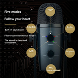 Cardioid Pickup USB Bluetooth Microphone Condenser Mic With Quick Mute,Plug & Play For Recording Streaming Podcasting
