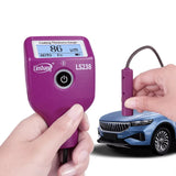 LS238 Digital Paint Thickness Gauge 0.0-3500μm Fe/Al Car Paint Coating Thickness Tester Small Probe High Precision