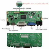 12.1 inch 800x600 4:3 IPS LCD Screen and VGA DVI Audio Controller Board