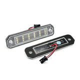 White LED Number License Plate Light(2Pcs) For Honda Civic EJ EG EK CR-X Del Sol Integra SJ EK3