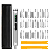 Mini Electric Screwdriver 40-in-1 Precision Electric Screwdriver Set with Magnetic Bits Storage Box High Torque for Electronics