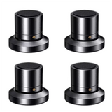 Speaker Stand Isolation Feet 4PCS Speaker Base Shock Absorber Lead Alloy Adjustable Tray Pad Spikes 65X 53Mm