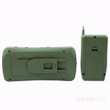 CP387 Portable Electric MP3 Sound Amplifier, Player MP3 Voice Speaker with Flashlight Function