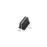 New Slide Potentiometer Mixer Fader Knob 19MM x12MM 4MM Hole Insert Shaft Cap Plastic Potentiometer Volume Control Rotary Knob