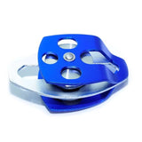 Outdoor Aluminum Double Pulley for Climbing – Parallel Twin Pulley System for Rock Climbing & Rescue Use. Best Tool