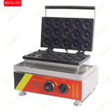 XEOLEO Electric Donut Maker 1500W/15PCS Kitchen Waffle Doughnut Machine With Non-stick Home Donut Baking And Dessert Makers