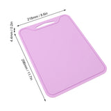 Silicone Cutting Board Portable Prevent Slip Stick Proof Dishwasher Safe Chopping Board for Kitchen Camping Picnic