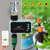 New WiFi Solar Smart Irrigation Controller APP Control Automatic Irrigation System Outdoor Water Timer Garden Watering Tools